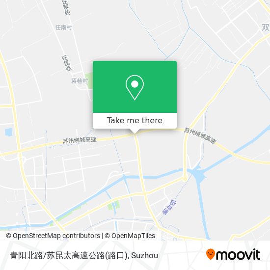 青阳北路/苏昆太高速公路(路口) map