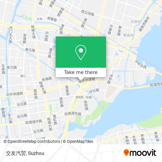 交友汽贸 map