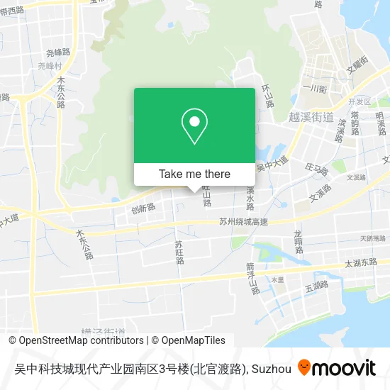 吴中科技城现代产业园南区3号楼(北官渡路) map