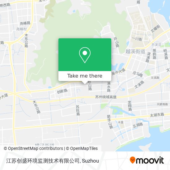 江苏创盛环境监测技术有限公司 map