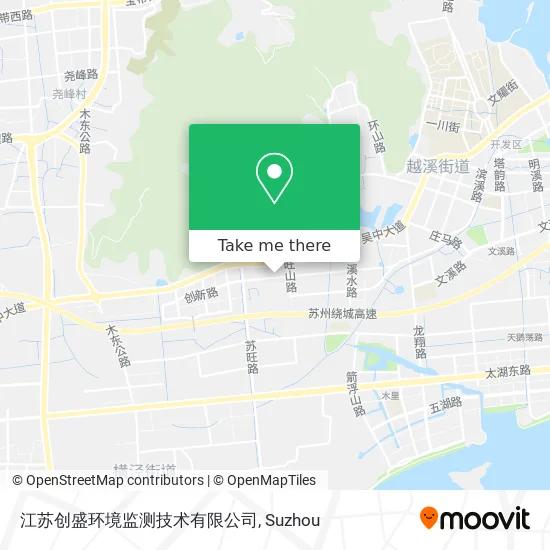 江苏创盛环境监测技术有限公司 map
