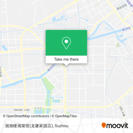 湘湘楼湘菜馆(龙馨家园店) map