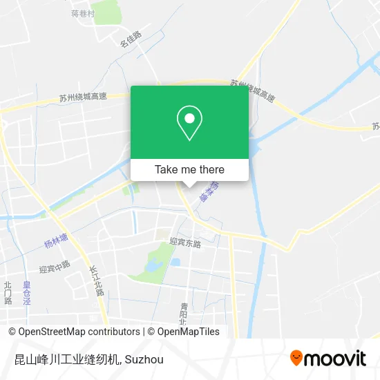 昆山峰川工业缝纫机 map