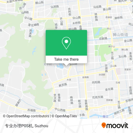 专业办理P0S机 map