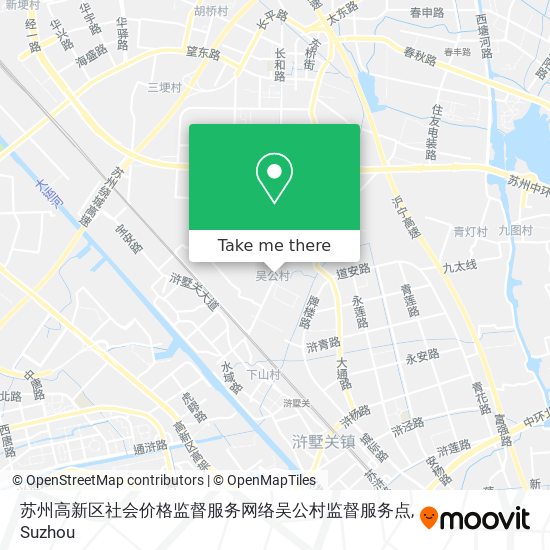 苏州高新区社会价格监督服务网络吴公村监督服务点 map