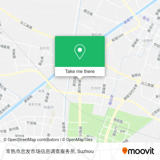 常熟市忠发市场信息调查服务所 map