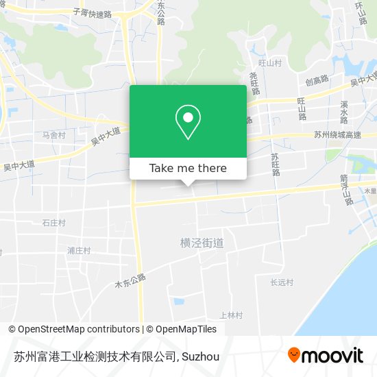苏州富港工业检测技术有限公司 map