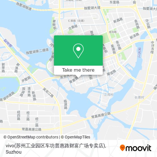 vivo(苏州工业园区车坊普惠路财富广场专卖店) map