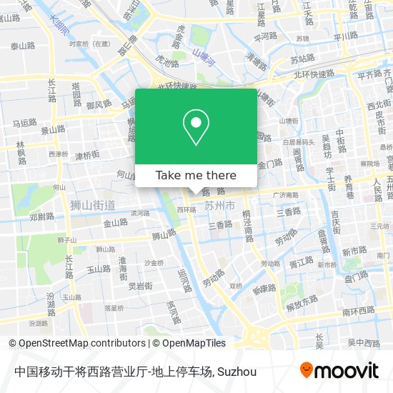 中国移动干将西路营业厅-地上停车场 map
