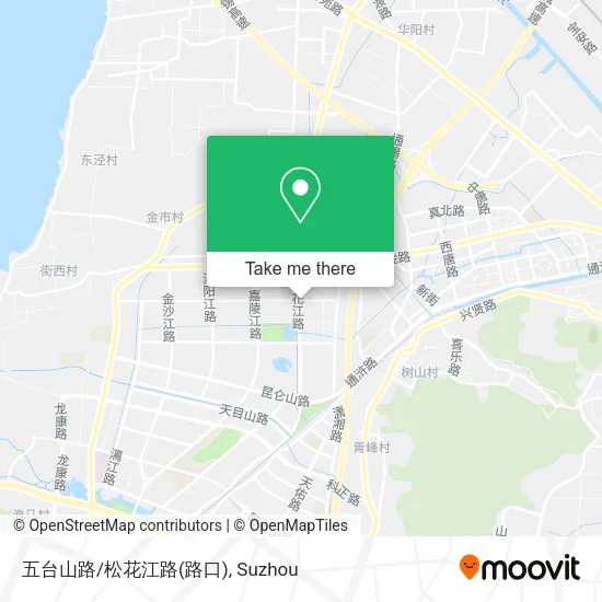 五台山路/松花江路(路口) map
