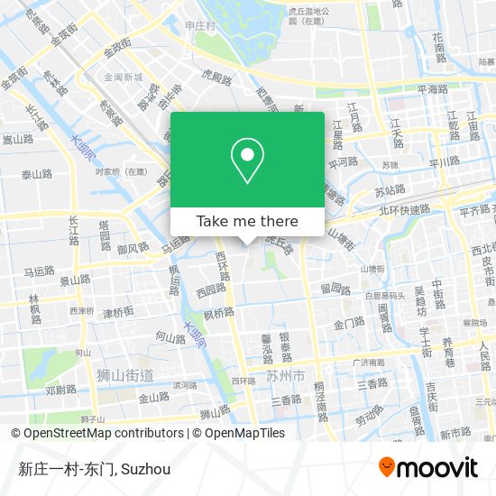 新庄一村-东门 map