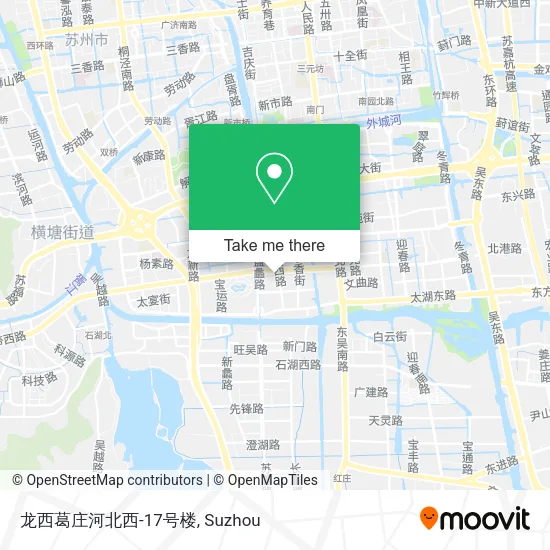 龙西葛庄河北西-17号楼 map