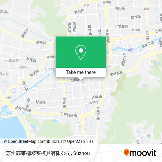 苏州菲莱德精密模具有限公司 map