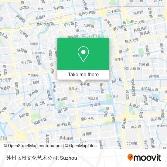 苏州弘恩文化艺术公司 map