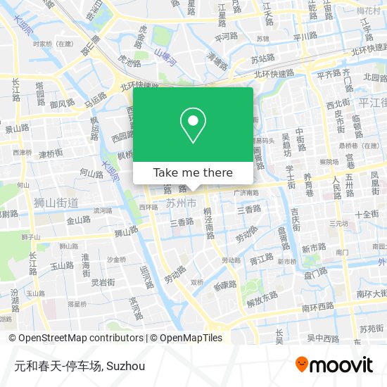 元和春天-停车场 map