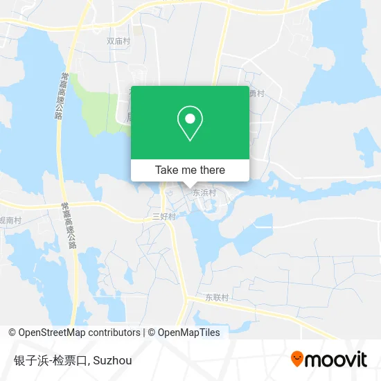 银子浜-检票口 map