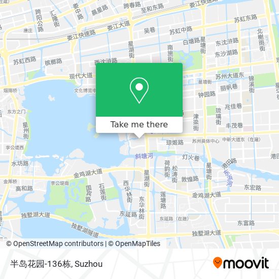半岛花园-136栋 map