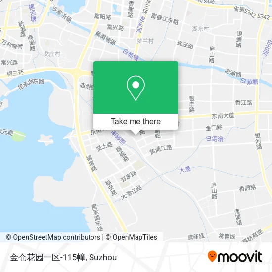 金仓花园一区-115幢 map