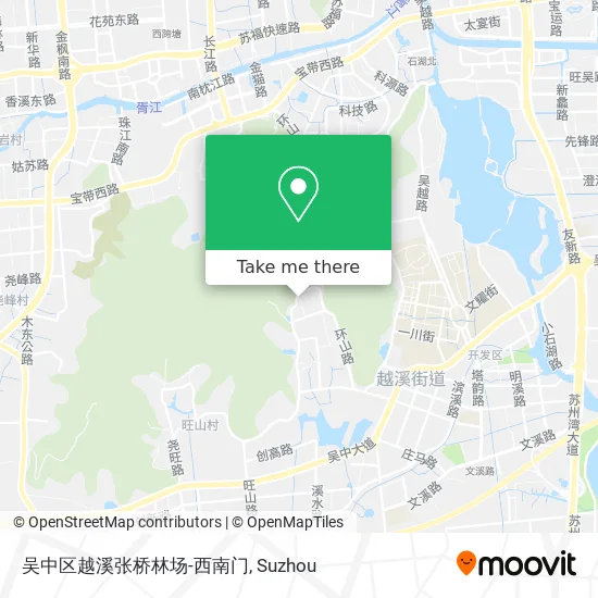 吴中区越溪张桥林场-西南门 map