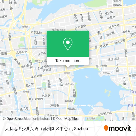 大脑地图少儿英语（苏州园区中心） map