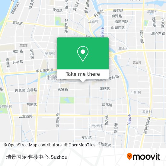 瑞景国际-售楼中心 map