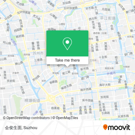 会俊生面 map