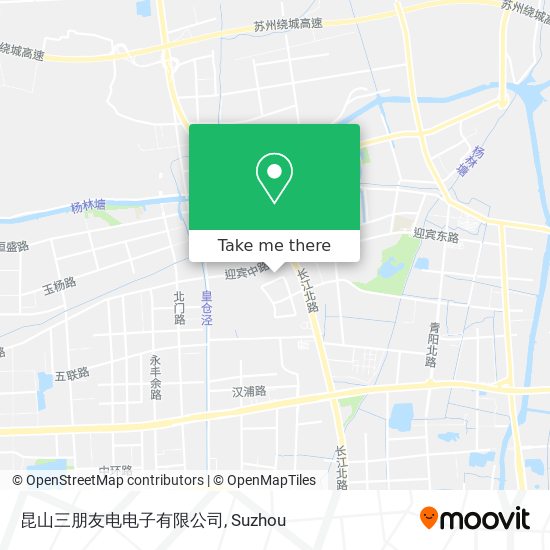 昆山三朋友电电子有限公司 map