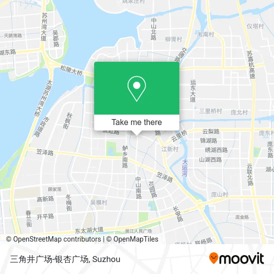 三角井广场-银杏广场 map