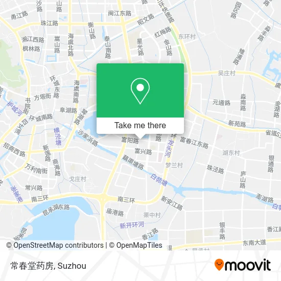 常春堂药房 map