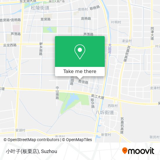 小叶子(板栗店) map