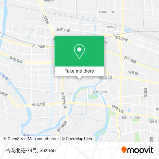 杏花北苑-74号 map