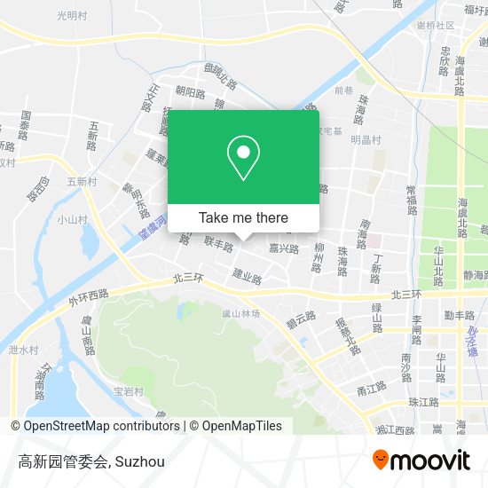 高新园管委会 map
