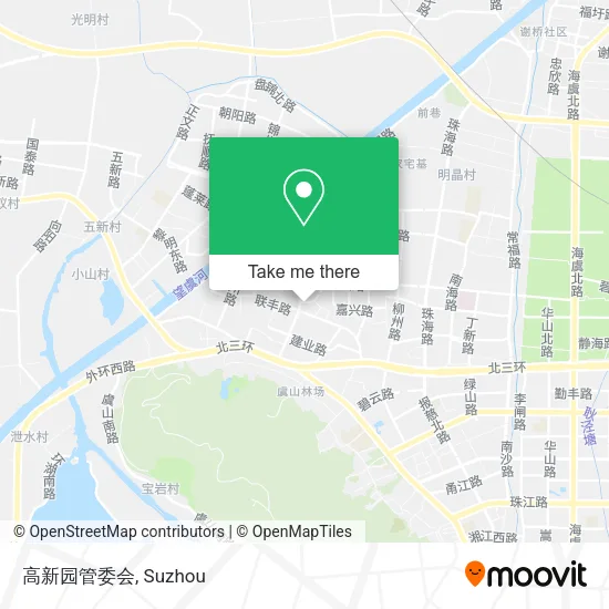 高新园管委会 map