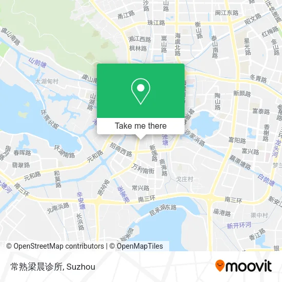 常熟梁晨诊所 map