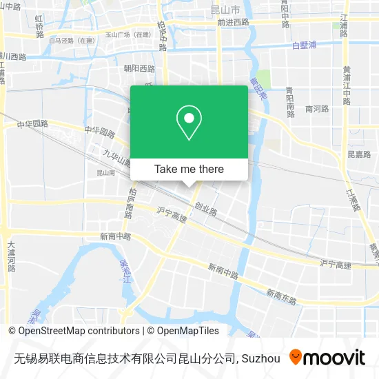 无锡易联电商信息技术有限公司昆山分公司 map