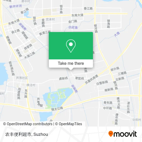 农丰便利超市 map