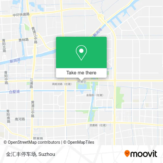 金汇丰停车场 map