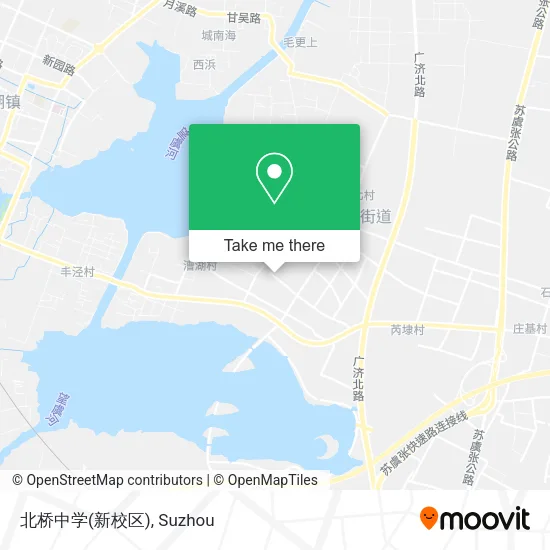 北桥中学(新校区) map