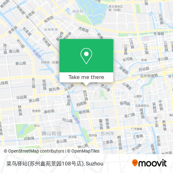 菜鸟驿站(苏州鑫苑景园108号店) map