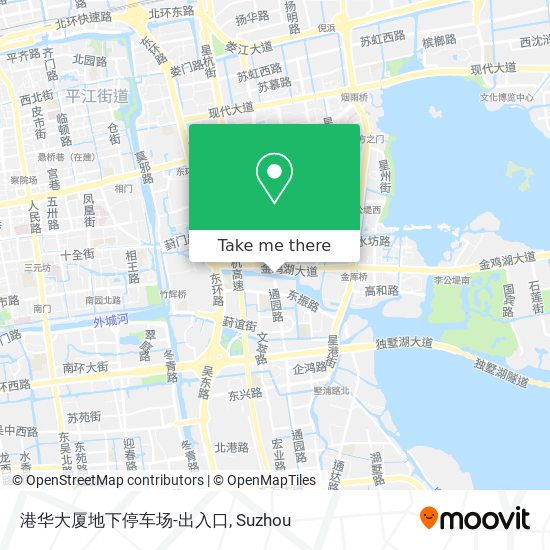 港华大厦地下停车场-出入口 map