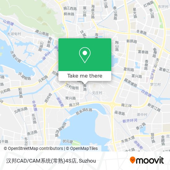 汉邦CAD/CAM系统(常熟)4S店 map