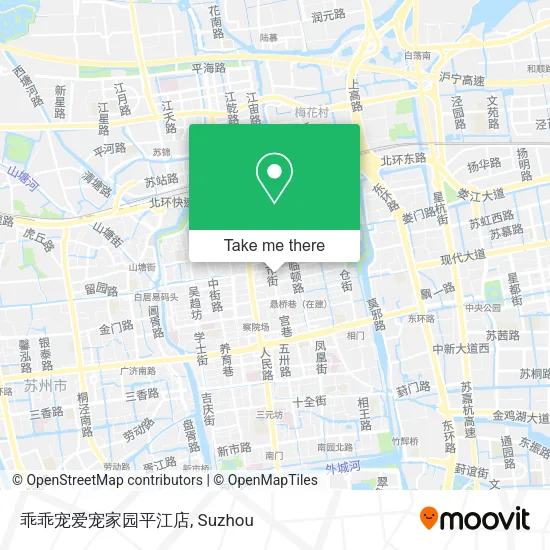 乖乖宠爱宠家园平江店 map