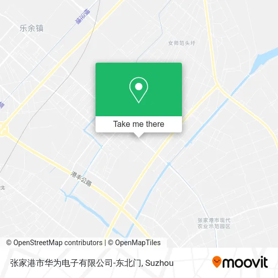 张家港市华为电子有限公司-东北门 map