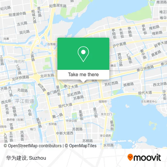 华为建设 map