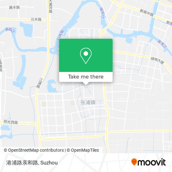港浦路亲和路 map