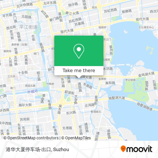 港华大厦停车场-出口 map