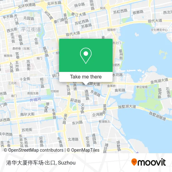 港华大厦停车场-出口 map