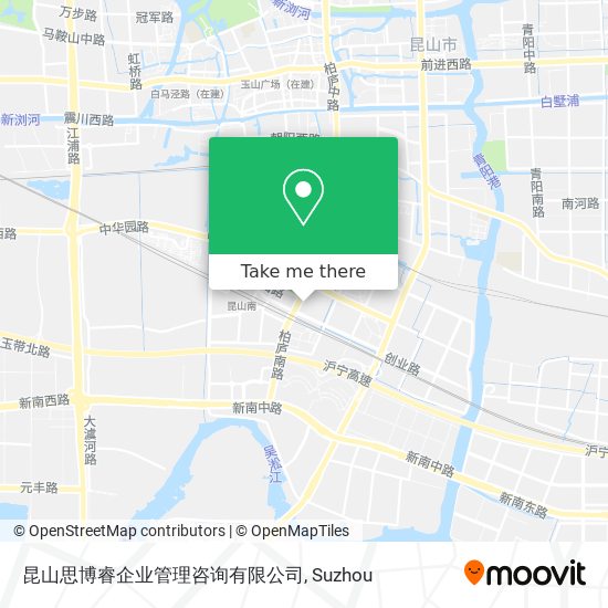 昆山思博睿企业管理咨询有限公司 map