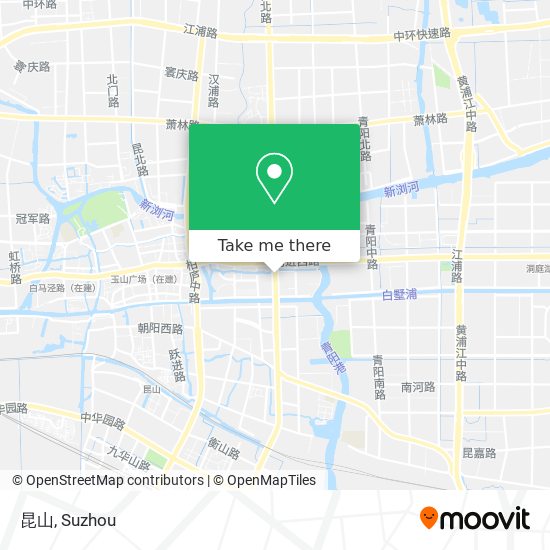 昆山 map