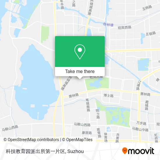 科技教育园派出所第一片区 map